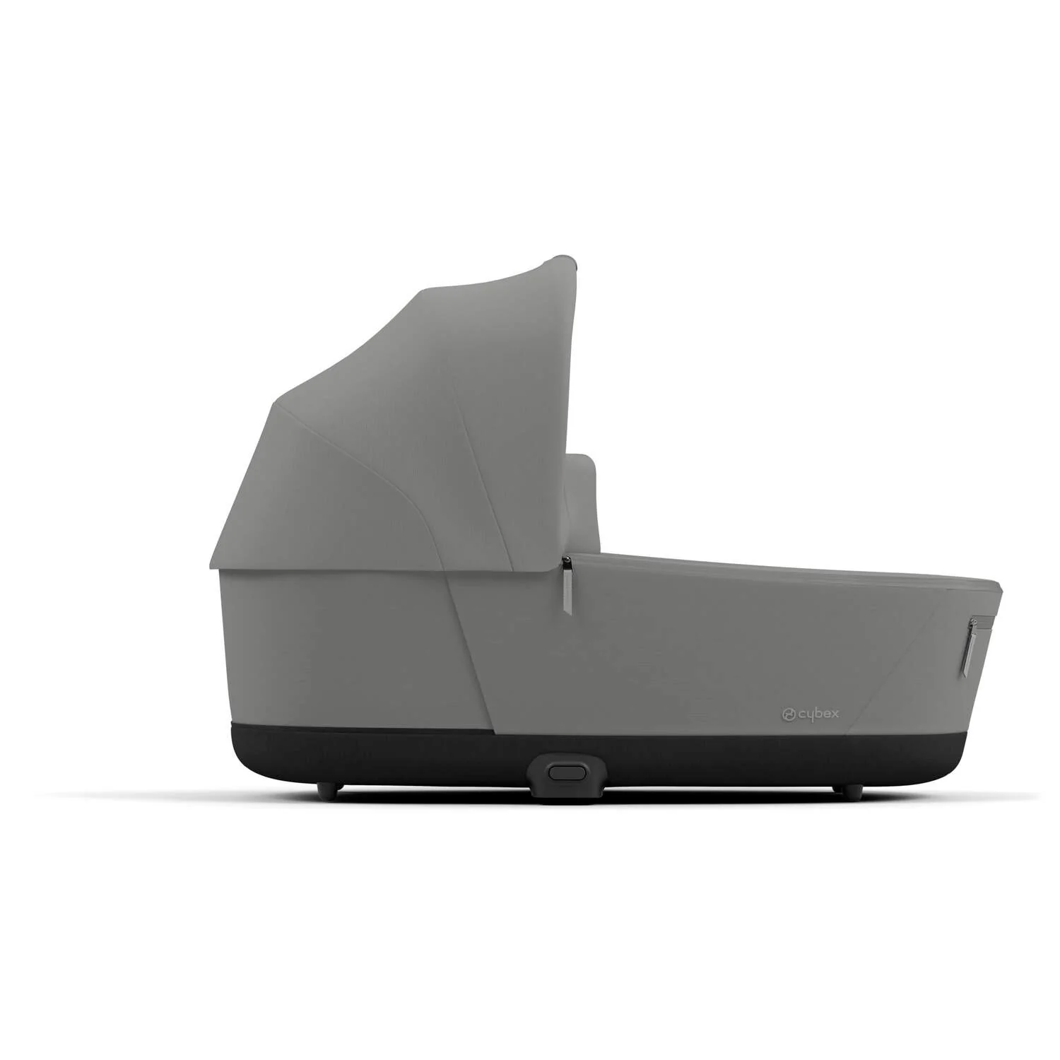 עגלת תינוק Priam 4 Mirage Grey עם שלדה כרום שחור - Image 6