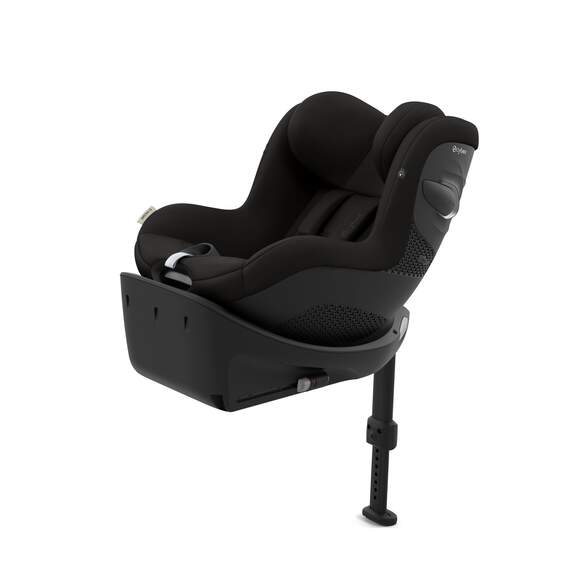 כסא בטיחות Sirona Gi i-Size עם SensorSafe שחור כולל בסיס אינטגרלי קבוע לרכב