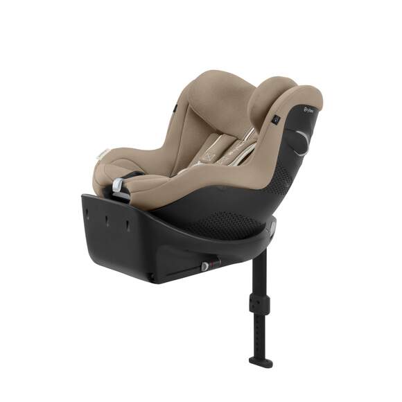 כסא בטיחות Sirona Gi i-Size עם SensorSafe כולל בסיס אינטגרלי קבוע לרכב Almond Beige plus