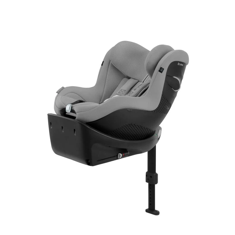 כסא בטיחות Sirona Gi i-Size עם SensorSafe כולל בסיס אינטגרלי קבוע לרכב Stone Grey plus