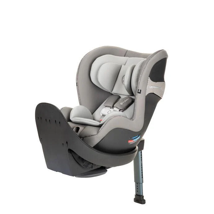כסא בטיחות Sirona S עם מערכת SENSOR SAFE כולל בסיס קבוע לרכב  Manhattan Grey אפור