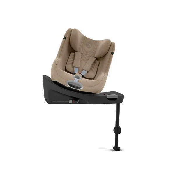 כסא בטיחות Sirona Ti עם SensorSafe כולל בסיס קבוע לרכב בצבע בז' Cozy Beige PLUS - Image 2