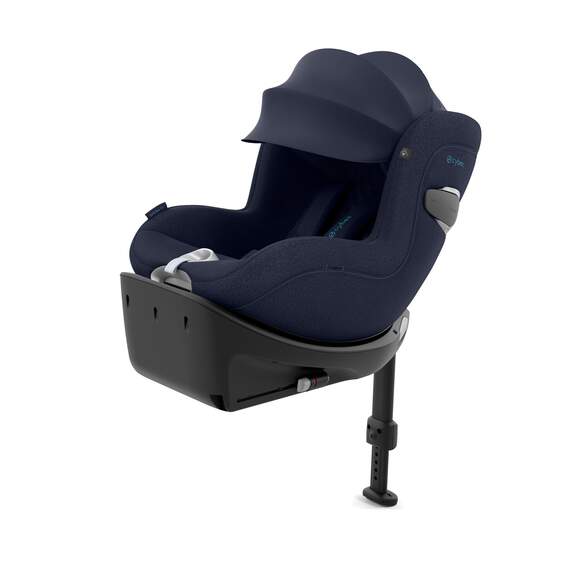 כסא בטיחות Sirona Ti עם SensorSafe כולל בסיס קבוע לרכב בצבע כחול Nautical Blue PLUS - Image 3