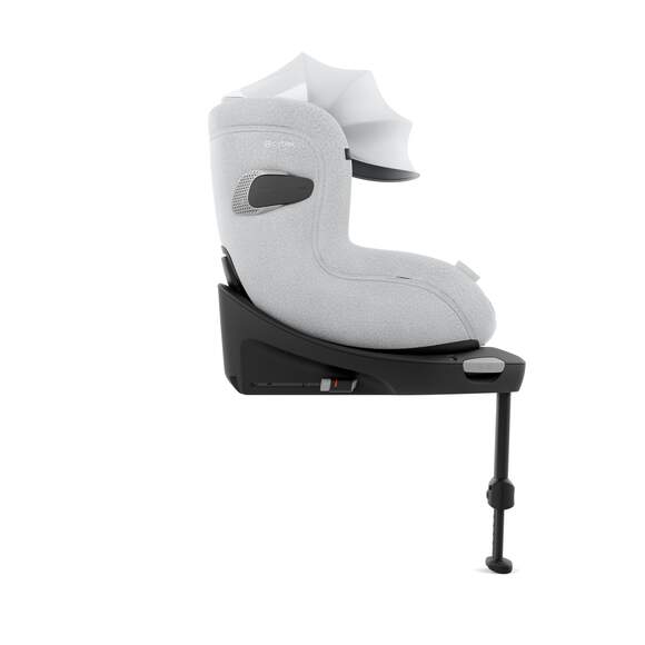 כסא בטיחות Sirona Ti עם SensorSafe כולל בסיס קבוע לרכב בצבע לבן Platinum White PLUS - Image 4