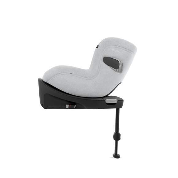 כסא בטיחות Sirona Ti עם SensorSafe כולל בסיס קבוע לרכב בצבע לבן Platinum White PLUS - Image 5