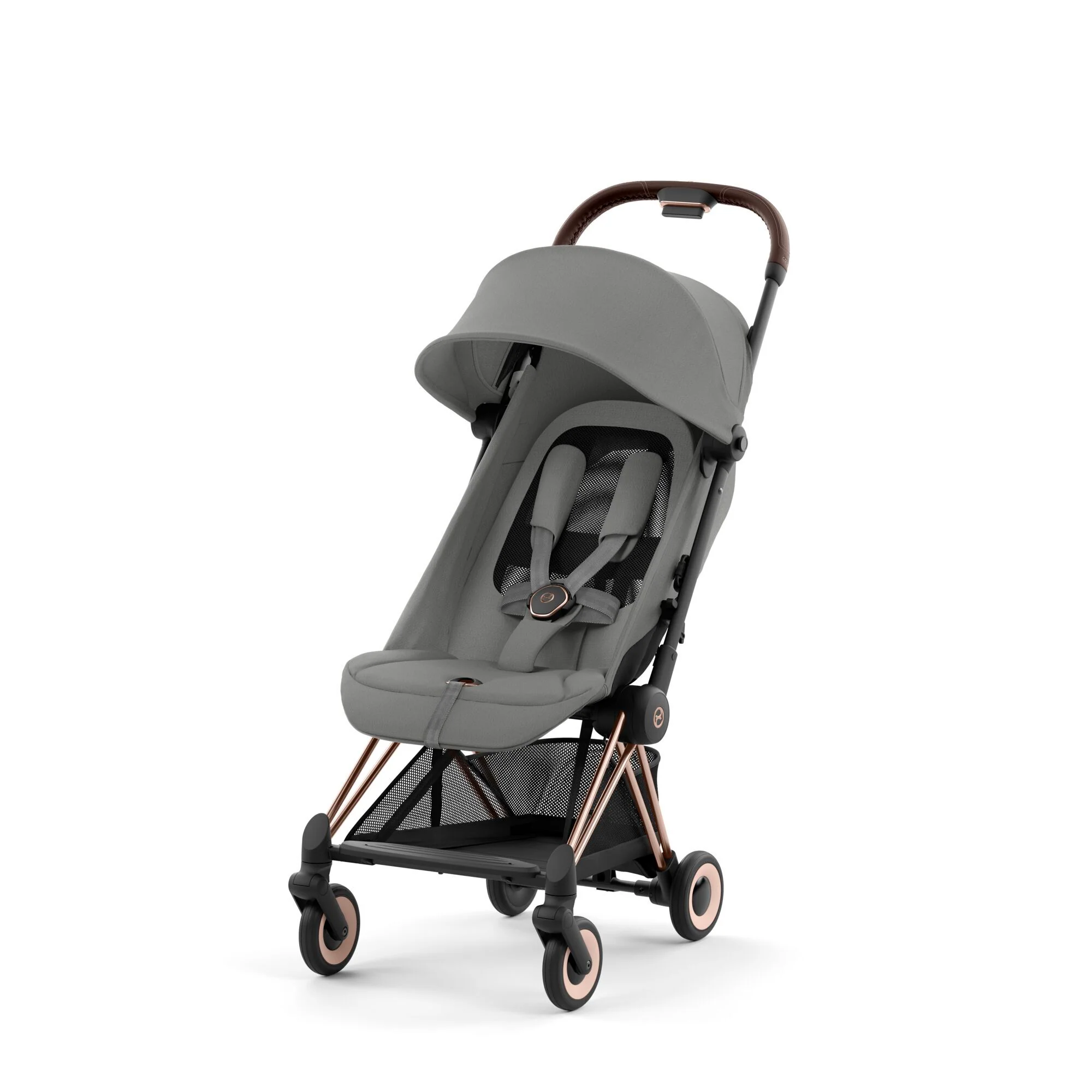 עגלת תינוק Coya רוזגולד Mirage Grey - Image 4