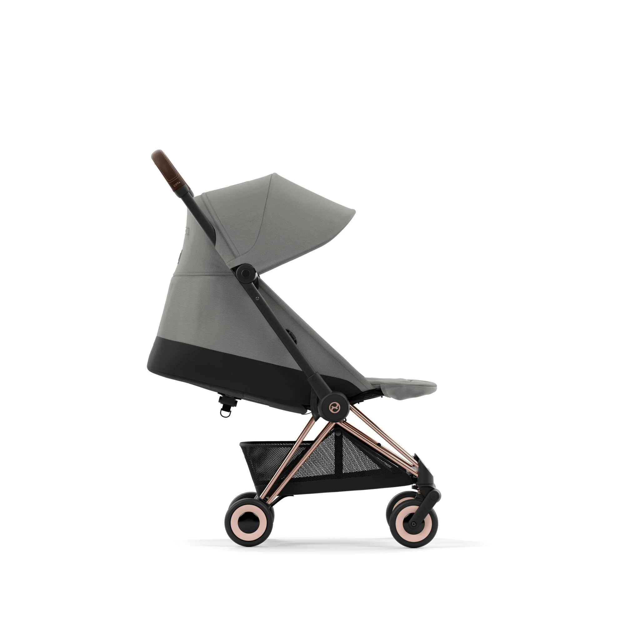 עגלת תינוק Coya רוזגולד Mirage Grey - Image 6