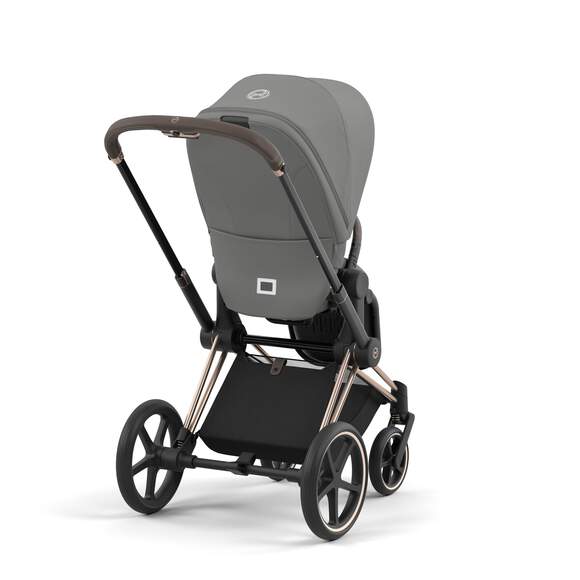 e-Priam עגלת תינוק חשמלית Mirage Grey רוזגולד - Image 6